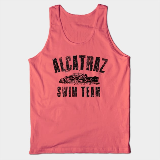 Alcatraz Swim Team Tank Top by MindsparkCreative